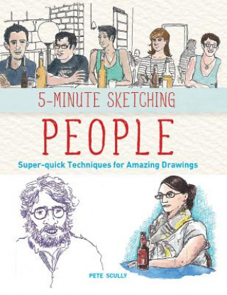 Книга 5-minute Sketching -- People Pete Scully