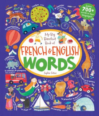 Carte My Big Barefoot Book of French and English Words Sophie Fatus