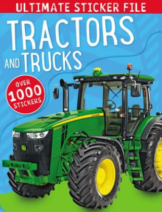 Книга Ultimate Sticker File Tractors and Trucks Make Believe Ideas