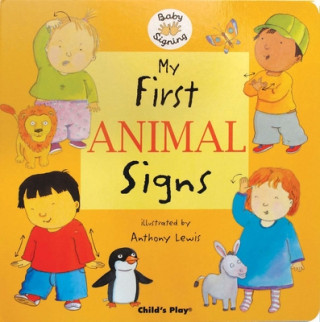 Könyv My First Animal Signs Anthony Lewis