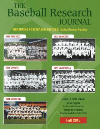 Kniha Baseball Research Journal (BRJ), Volume 44 #2 Society for American Baseball Research