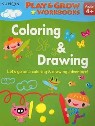 Carte Play and Grow: Coloring & Drawing Kumon Publishing