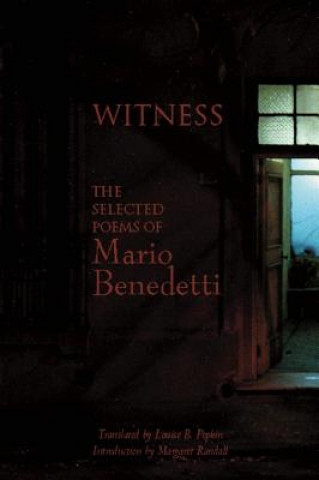 Kniha Witness Mario Benedetti