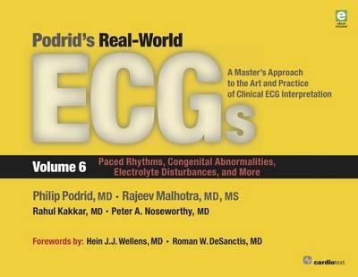 Kniha Podrid's Real-World ECGs Philip Podrid