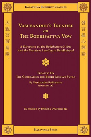 Carte Vasubandhu's Treatise on the Bodhisattva Vow Vasubandhu Bohdisattva
