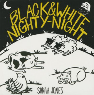 Kniha Black & White Nighty-Night Sarah Jones