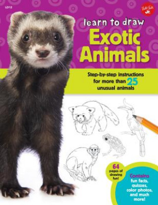 Książka Learn to Draw Exotic Animals Walter Foster Creative