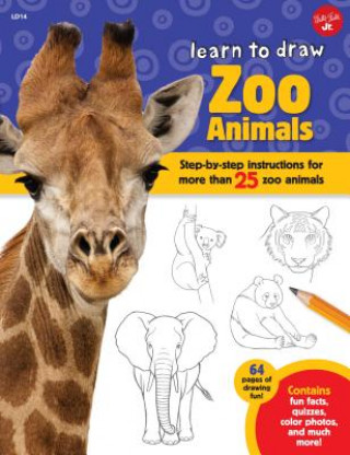 Książka Learn to Draw Zoo Animals Robbin Cuddy