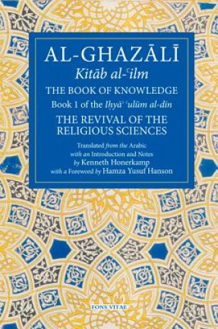 Kniha Book of Knowledge Abu Hamid Al-ghazali