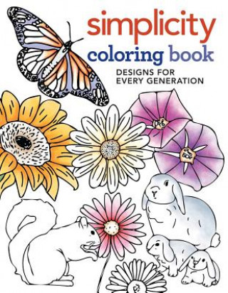 Carte Simplicity Coloring Book Mixed Media Resources