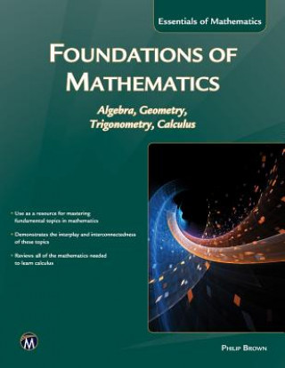 Kniha Foundations of Mathematics Philip Brown