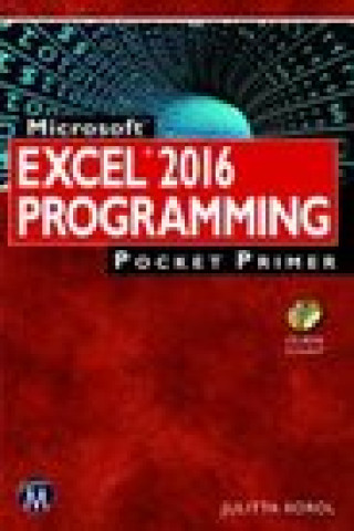 Knjiga Microsoft Excel Programming 2016 Julitta Korol