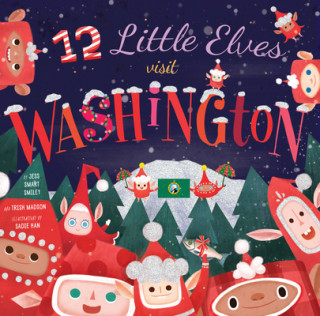 Könyv 12 Little Elves Visit Washington Jess Smart Smiley