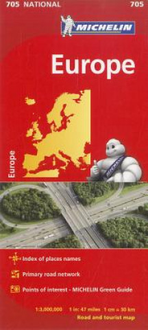 Könyv Michelin Europe Michelin Travel & Lifestyle