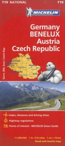 Könyv Michelin Germany, Benelux, Austria, Czech Republic / Michelin Allemagne, Benelux, Autriche, Rep. Tcheque Michelin Travel & Lifestyle
