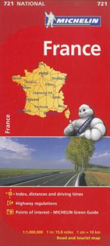Knjiga Michelin France Michelin Travel & Lifestyle