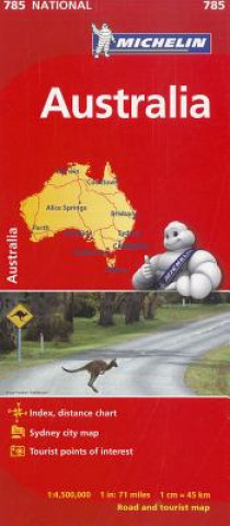 Kniha Michelin Australia/ Michelin Australie Michelin Travel & Lifestyle