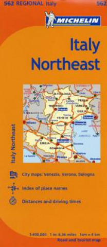Kniha Michelin Italy Northeast Michelin Travel & Lifestyle