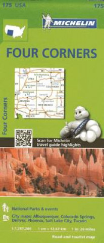 Nyomtatványok Southern Rockies - Zoom Map 175 Michelin Travel Publications