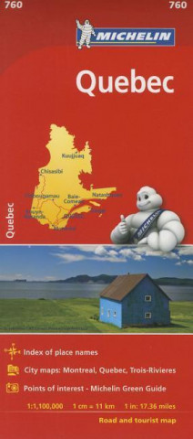 Könyv Michelin Quebec Michelin Travel Partner