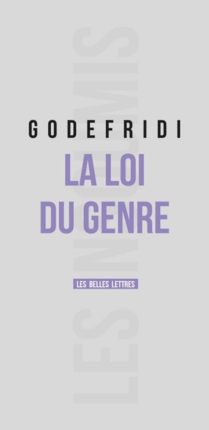 Kniha La Loi Du Genre Drieu Godefridi