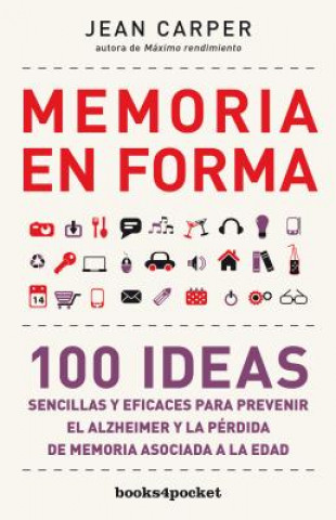 Kniha Memoria en forma Jean Carper