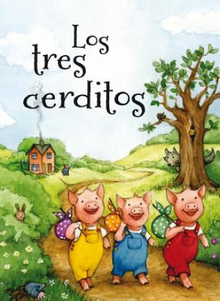 Kniha Los tres cerditos/ The Three Little Pigs Nina Filipek