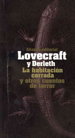 Kniha La habitación cerrada y otros cuentos de terror / The Shuttered Room and other Tales of horror H. P. Lovecraft