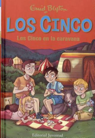 Kniha Los Cinco en la caravana/ Five Go Off in a Caravan Enid Blyton