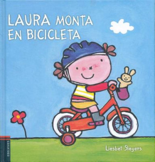 Könyv Laura monta en bicicleta/ Laura Rides a Bike Liesbet Slegers