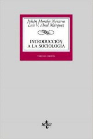 Kniha Introducción a la sociología / Introduction to Socialogy Julian Morales Navarro