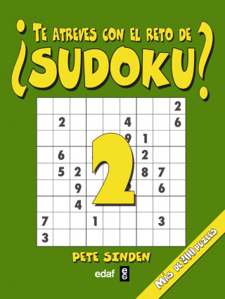 Kniha żTe atreves con el reto de sudoku?/ Do you Dare with the Sudoku Challenge? Pete Sinden