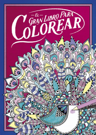 Kniha El gran libro para colorear/ The Big Beautiful Colouring Book Hannah Davies