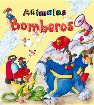 Carte Animales bomberos / Firefighters Animals Lorena Marin