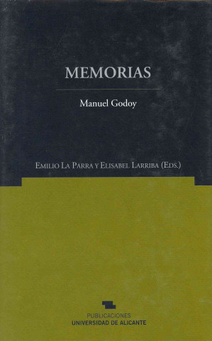 Βιβλίο Memorias / Memoirs Manuel Godoy