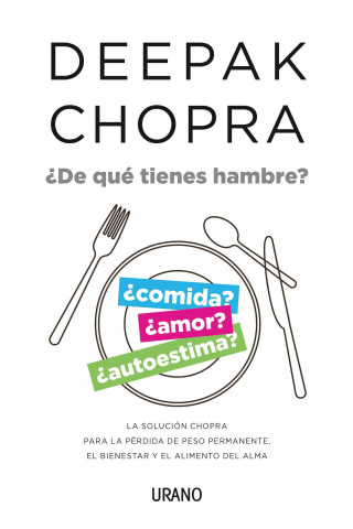 Carte żDe que tienes hambre? / What Are You Hungry For? Deepak Chopra
