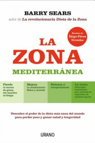 Książka La zona mediterranea/ The Mediterranean Zone Barry Sears