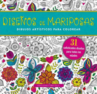 Knjiga Disenos de mariposas/ Butterfly Designs Peter Pauper Press