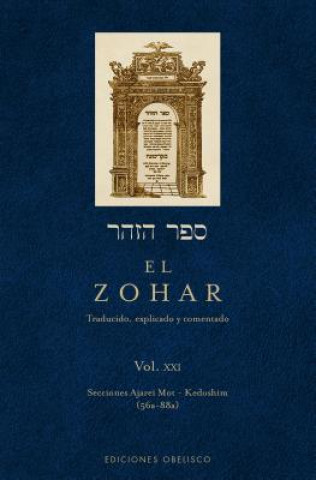 Könyv El Zohar XXI/ Zohar XXI Rabi Shimon Bar Iojal