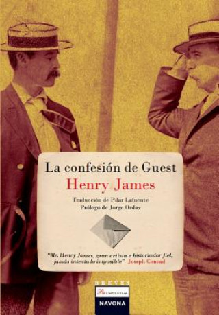 Kniha La confesion de guest / Guest's Confession Henry James