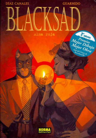 Kniha Blacksad alma roja/ Blacksad Red Soul Juan Diaz Canales
