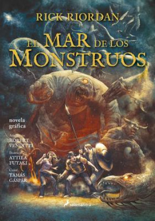 Libro El mar de los monstruos/ The Sea of Monsters Rick Riordan