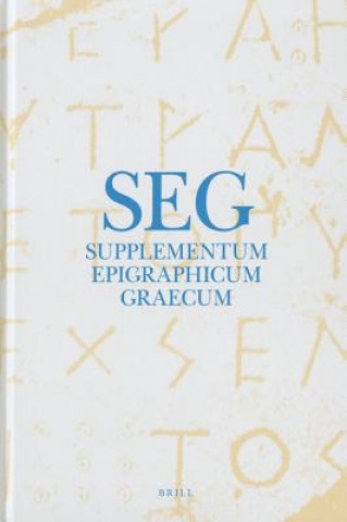 Kniha Supplementum Epigraphicum Graecum A. Chaniotis