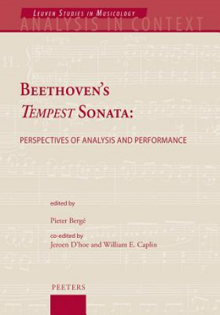 Książka Beethoven's Tempest Sonata Pieter Berge