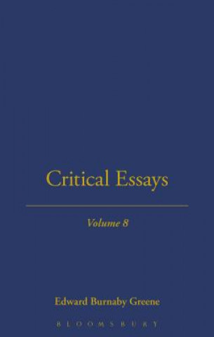 Könyv Critical Essays Edward Burnaby Greene