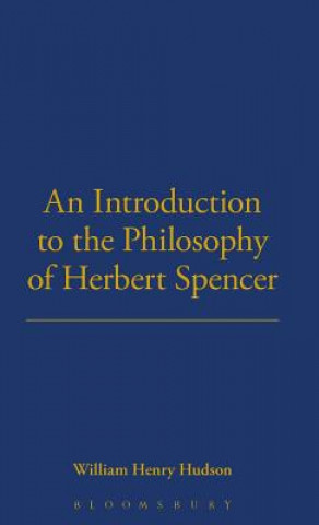 Książka Introduction To Philosophy Of H Spencer W. H. Hudson