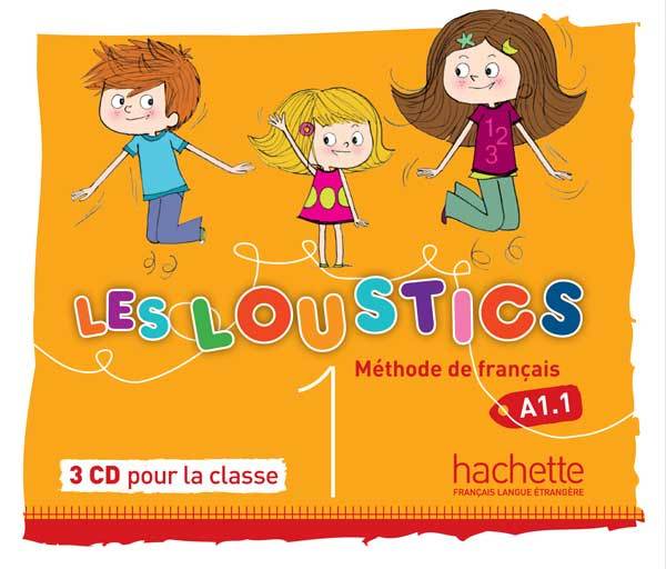 Książka Les Loustics: Niveau 1 CD Audio Classe (X3) Hugues Denisot