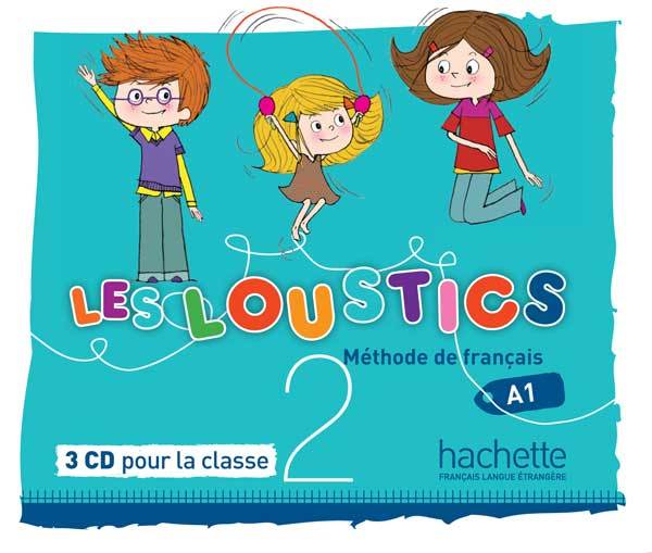 Książka Les Loustics: Niveau 2 CD Audio Classe (X3) Hugues Denisot