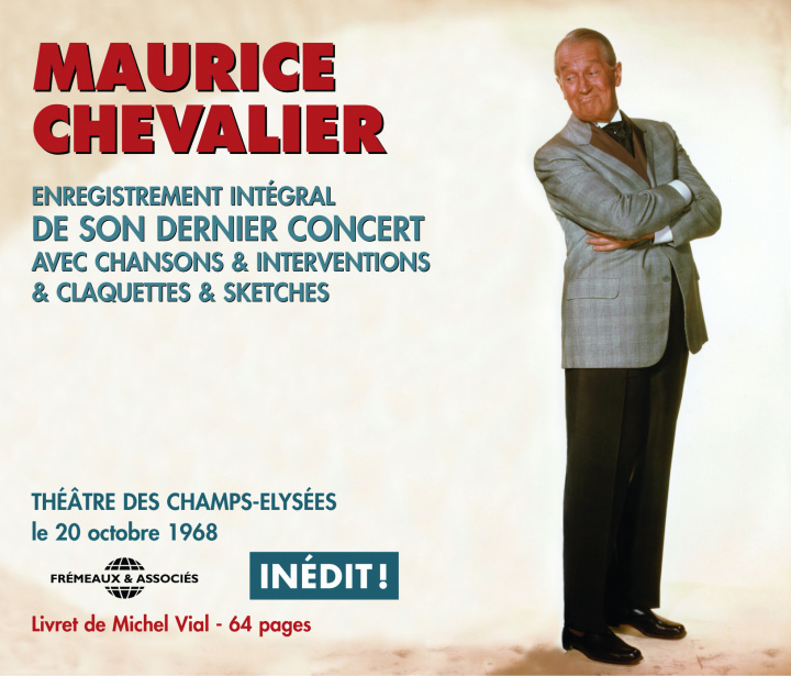 Hanganyagok Live Paris 1968 Maurice Chevalier