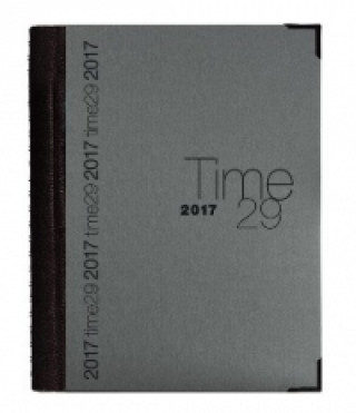 Kniha Time 29 2023 mit Spirale 2 Farben sortiert Tisch-Kalender Quo Vadis